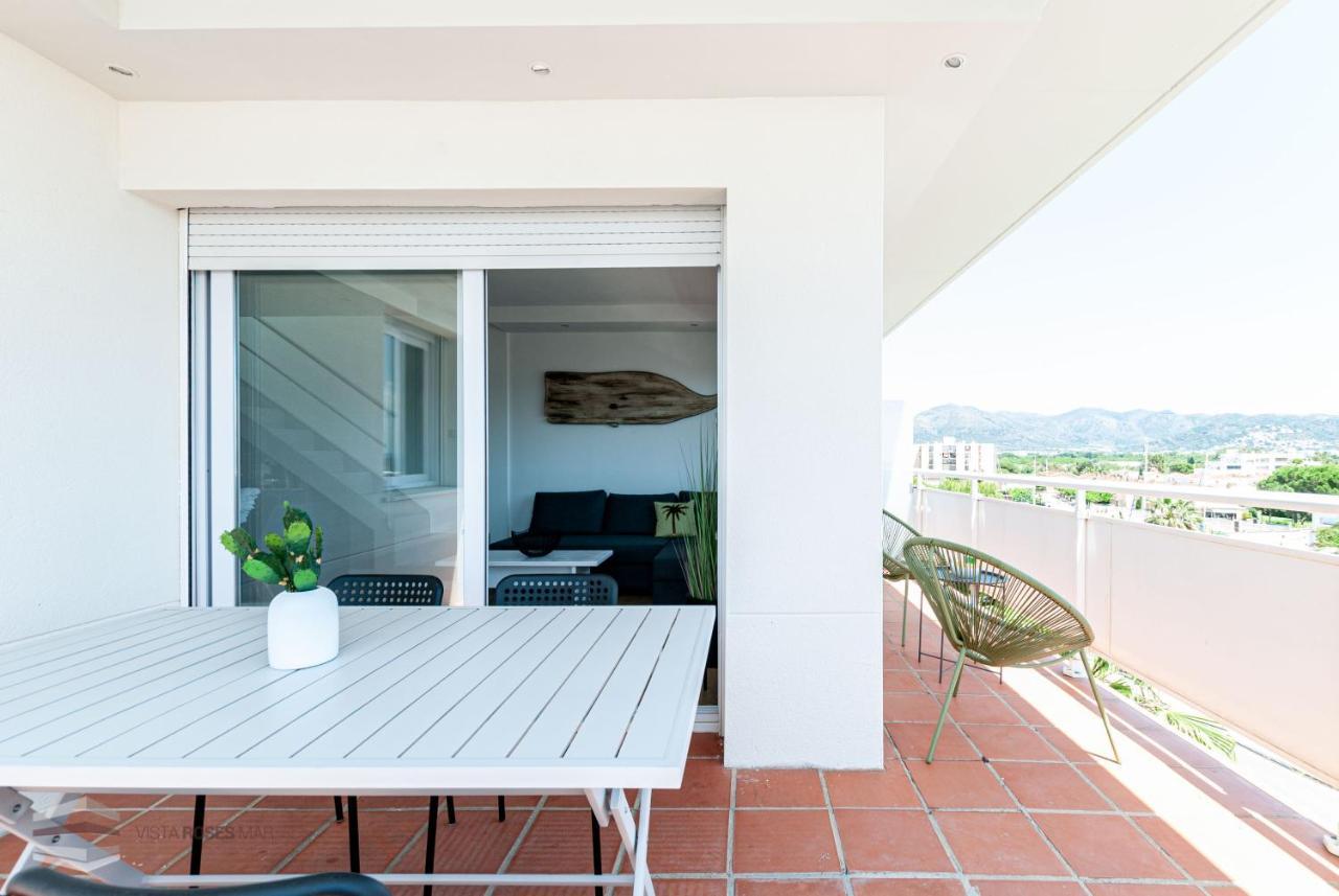 Vista Roses Mar - Apartamento Con Piscina II Εξωτερικό φωτογραφία
