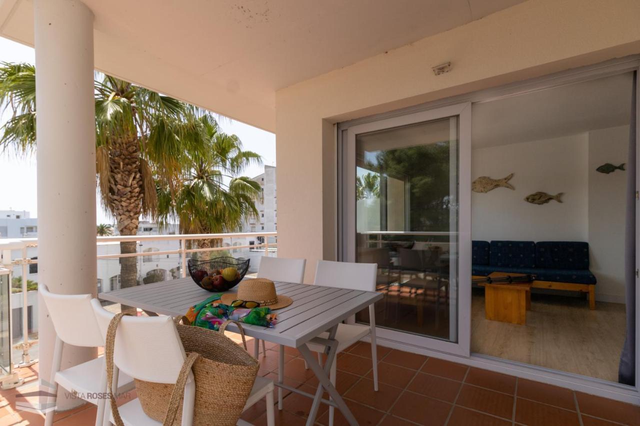 Vista Roses Mar - Apartamento Con Piscina II Εξωτερικό φωτογραφία